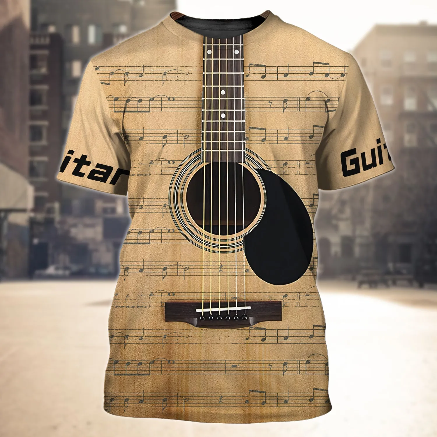 Guitar Music (Ver 1) 3D Full Print