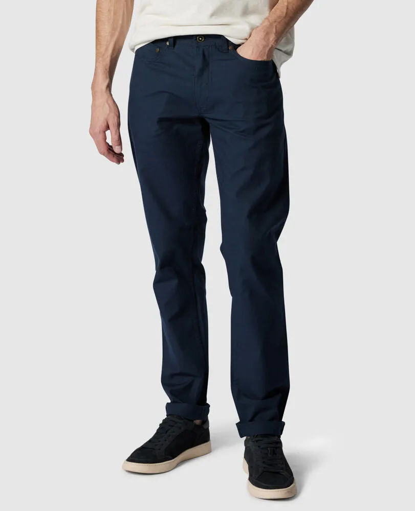 Gunn Straight Fit Jean - Navy