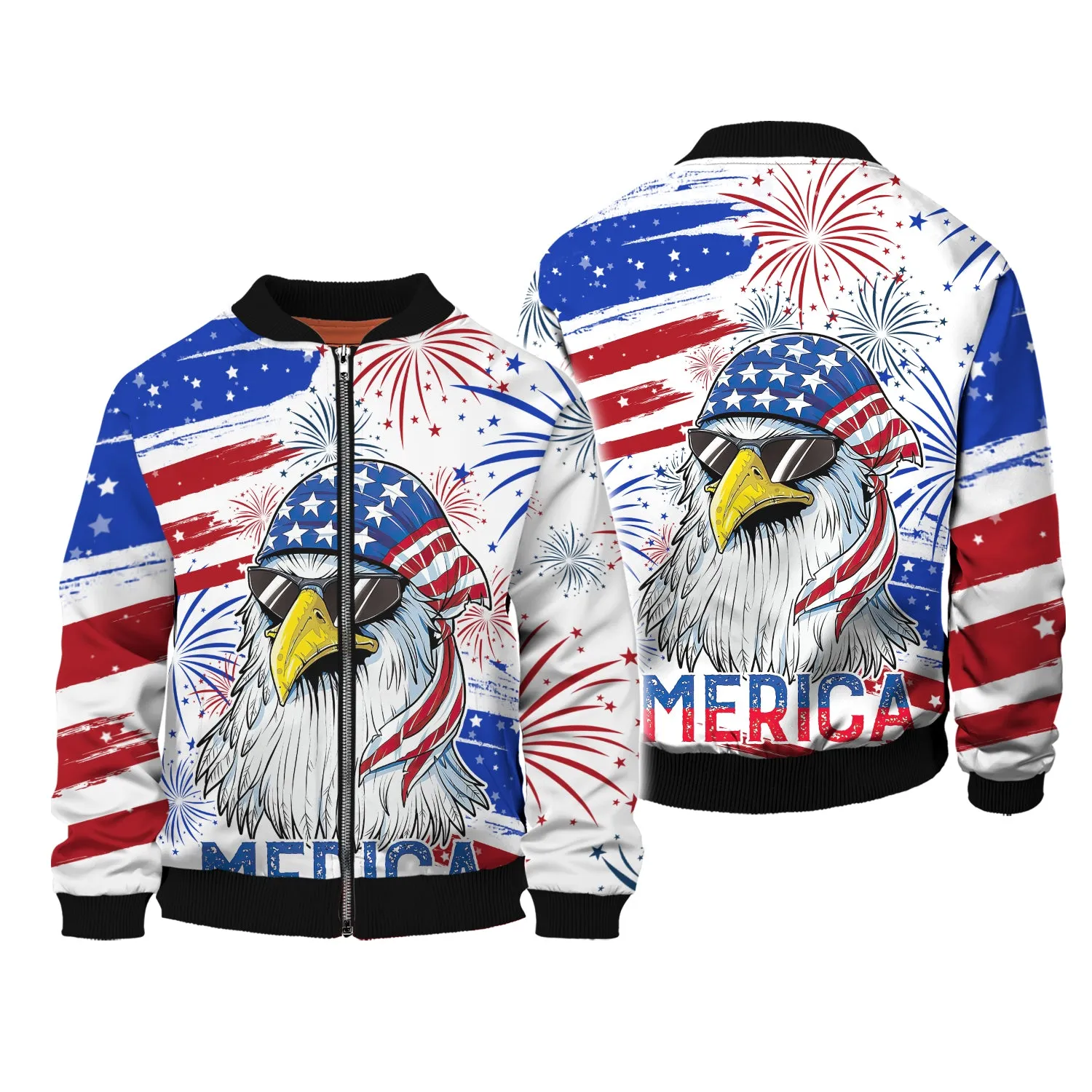 Independence Day Is Coming Ealge Merica 3D Full Print