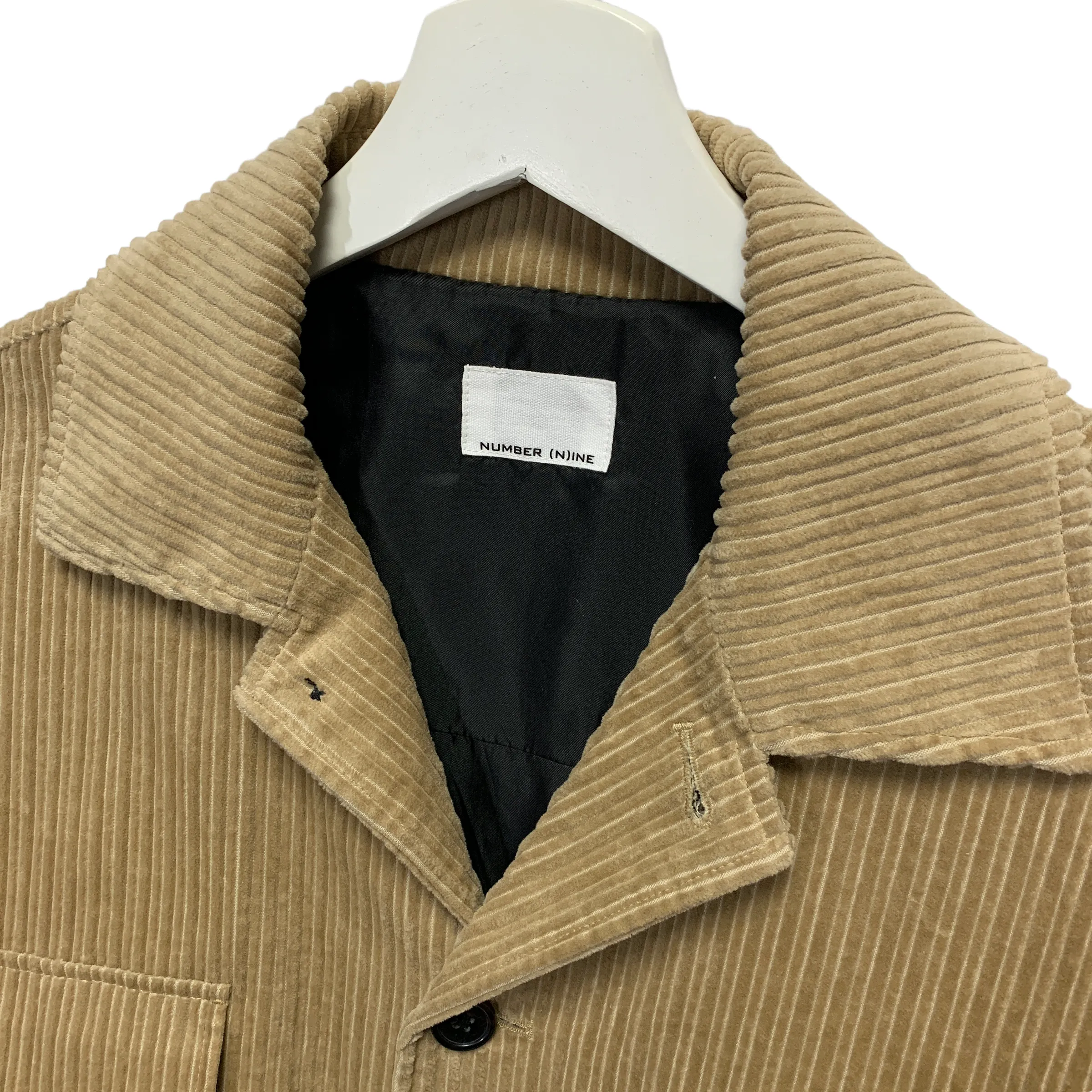 [L] Number Nine Corduroy Oversized CPO Shirt Jacket