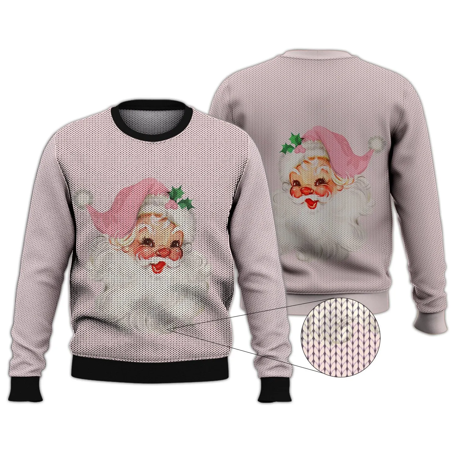 Santa Claus Christmas 3D Printed Unisex Merry Christmas Hoodie T Shirt