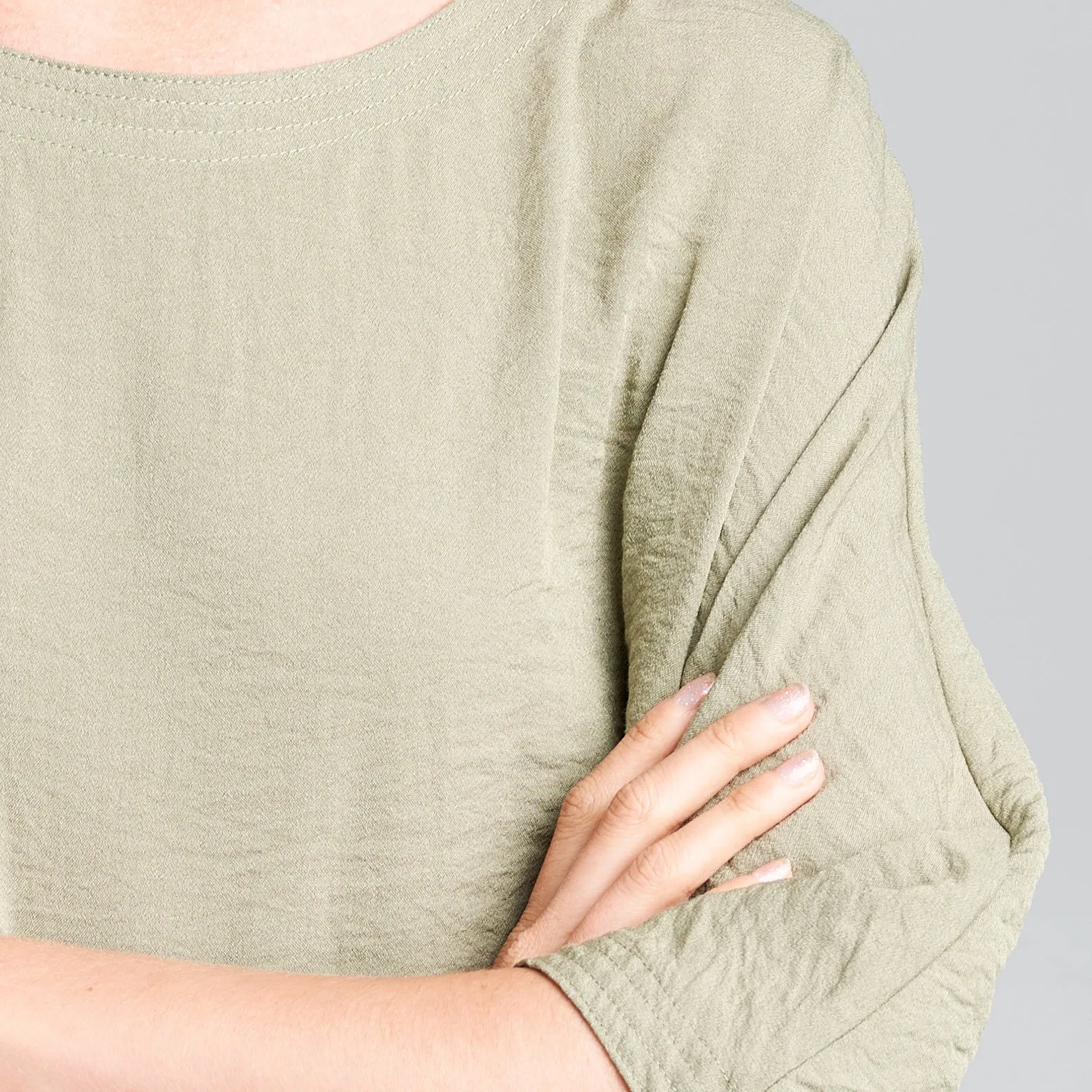 Tucked Kimono Top